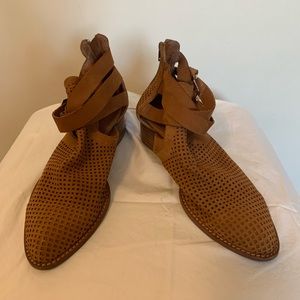 Jeffrey Campbell suede booties